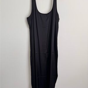 Abercrombie & Fitch Black Sleeveless Maxi Dress